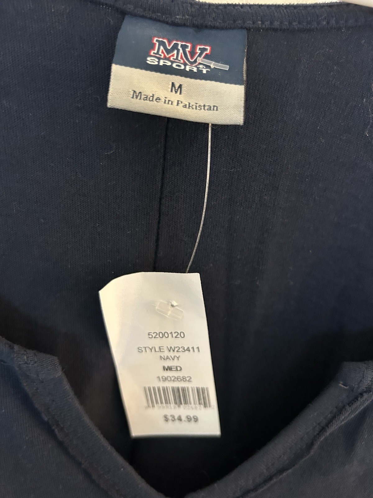 MV Sport NASA Shirt size M NWT
