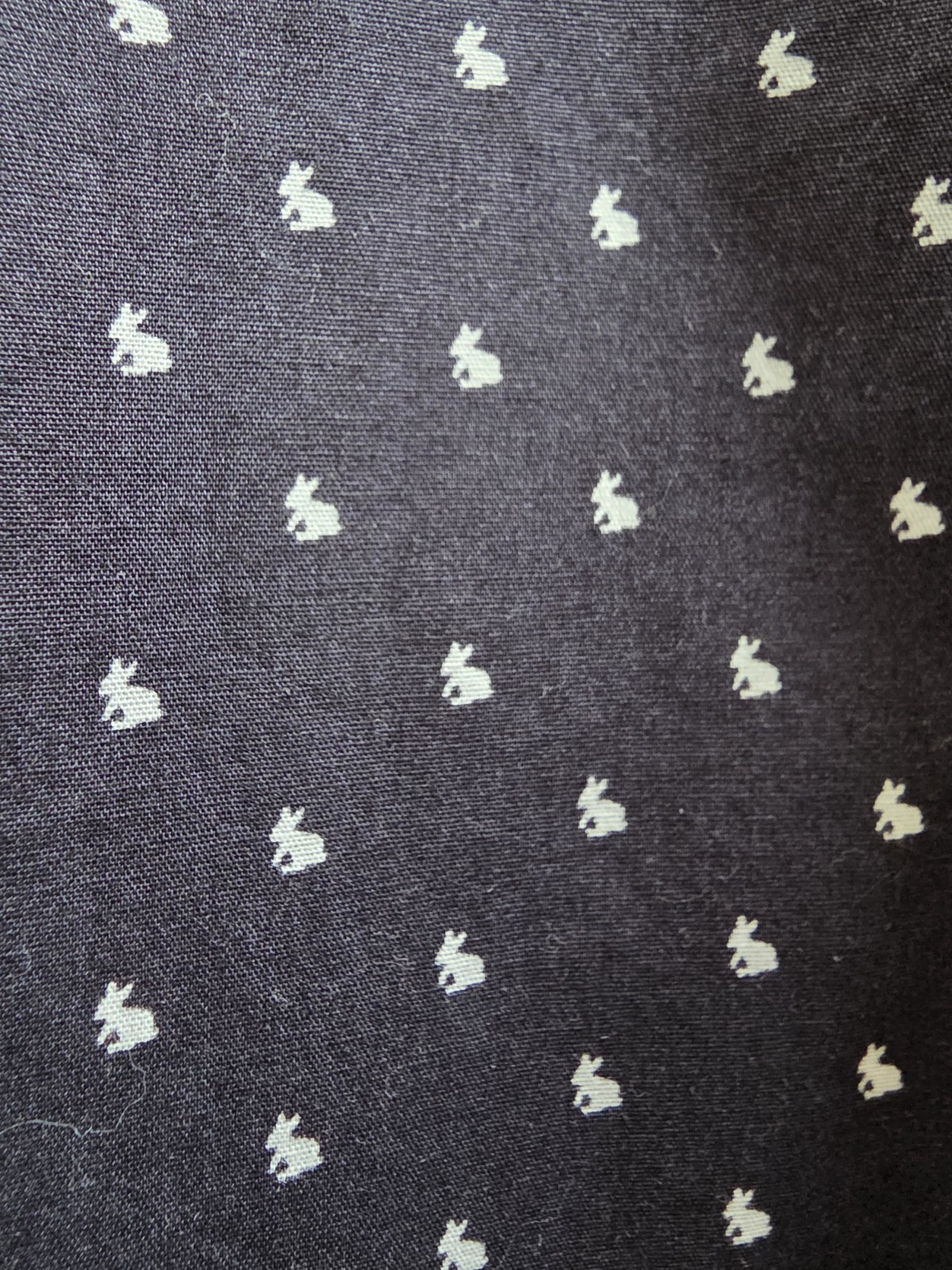 Ladies Paul Smith Rabbit Print Navy Cotton Shirt IT 42 UK 12