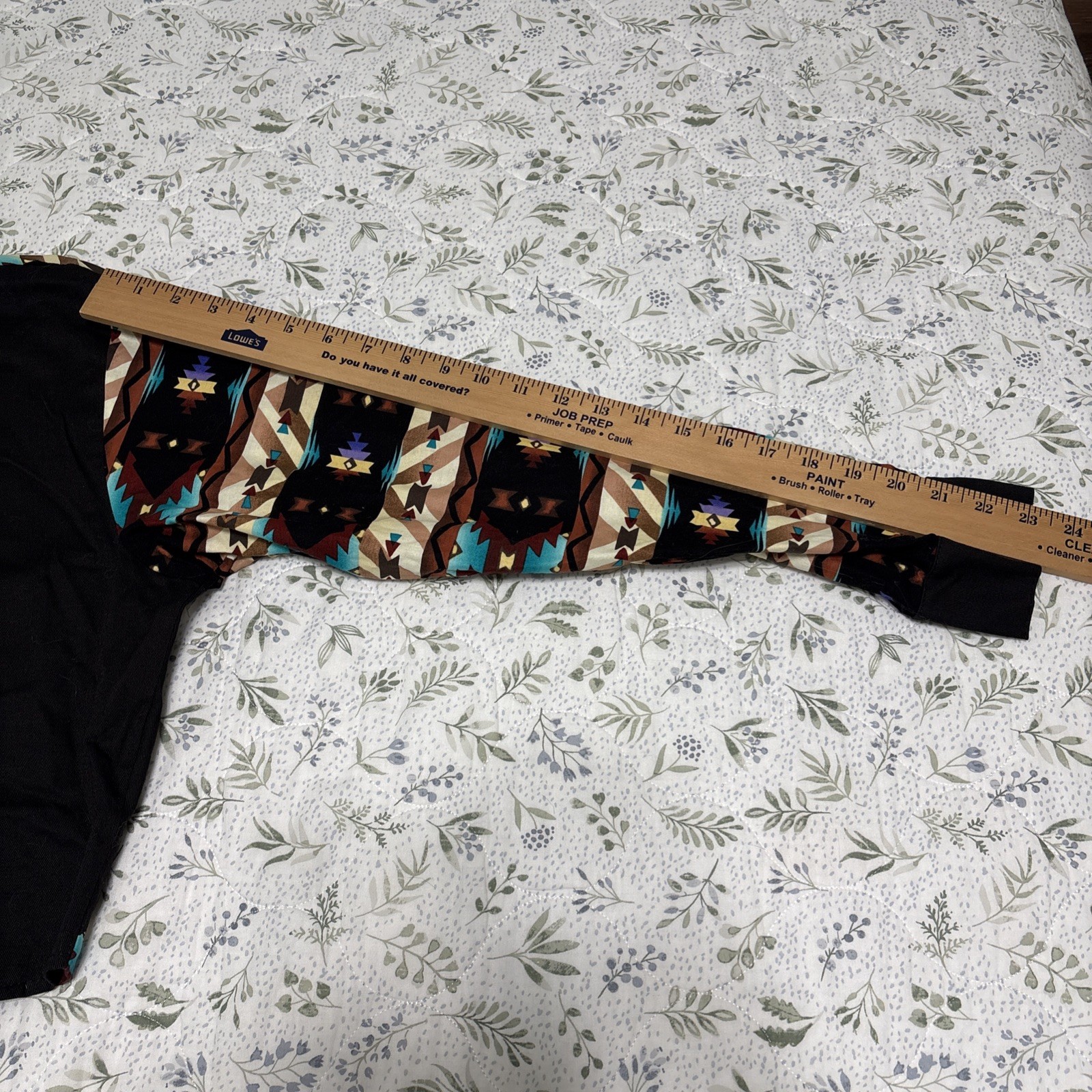 Vintage Banjo Dallas Texas Women’s Cropped Western Aztec Shirt Jacket Size Large