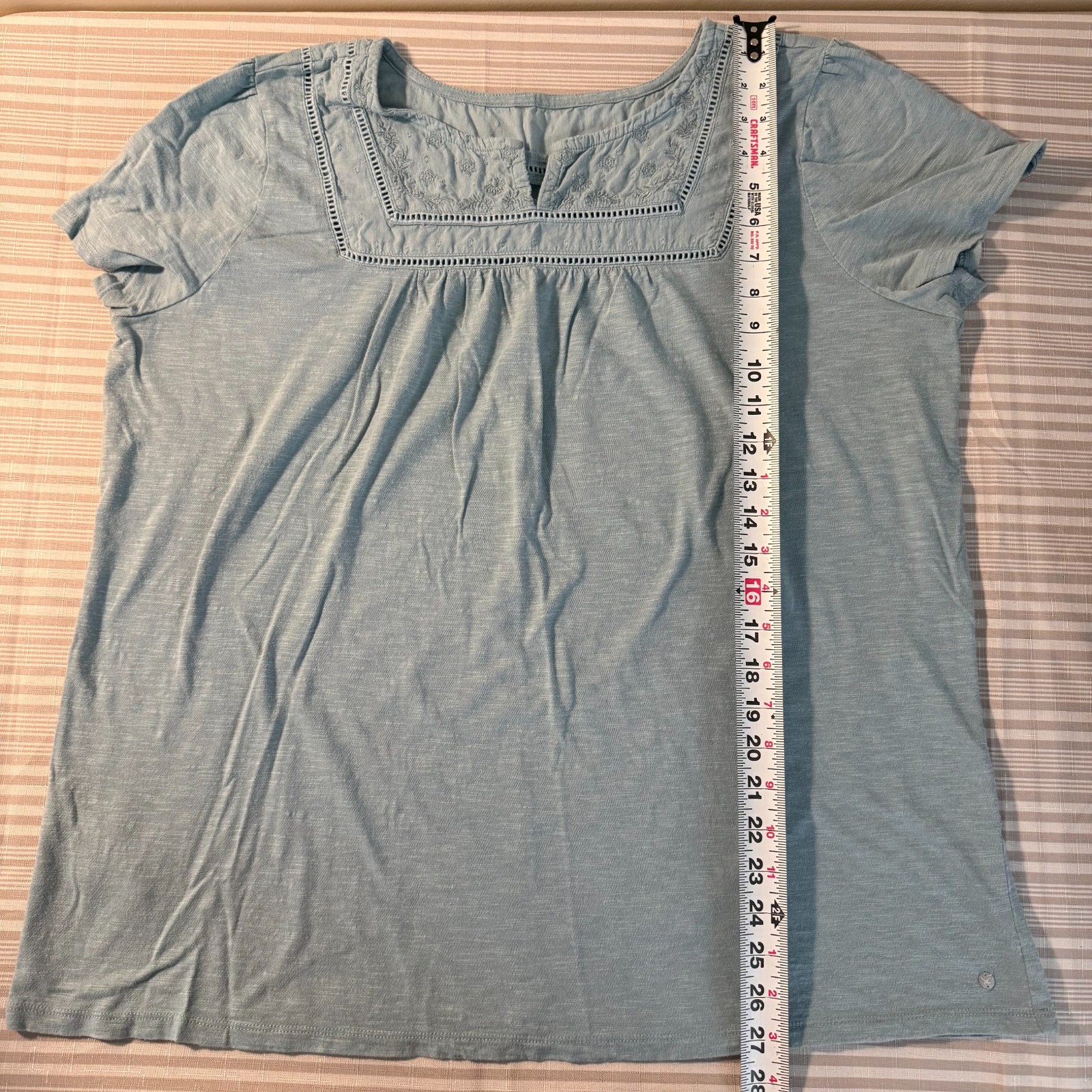 Eddie Bauer Womens soft cotton shirts short sleeve tops 2x lot of 7 plus size