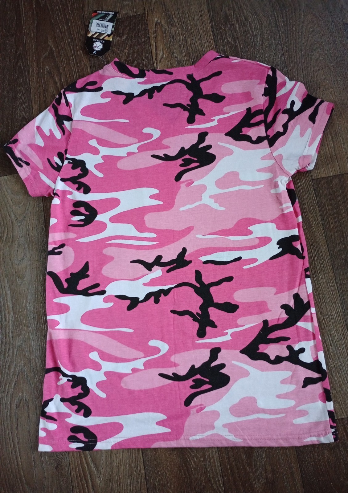 Rothco Women’s Pink Camo V-Neck T-Shirt – Size L