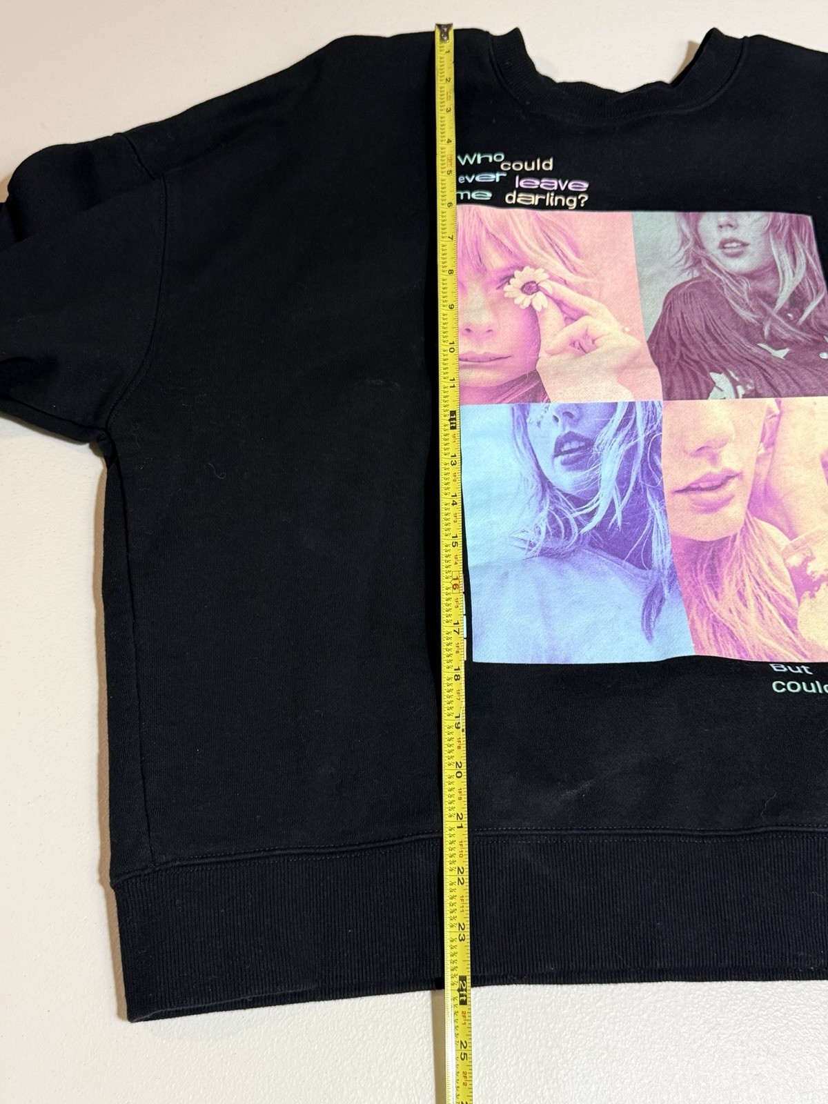 Taylor Swift – Who Would Ever Leave Me Darling? Crewneck – Lover – size XL