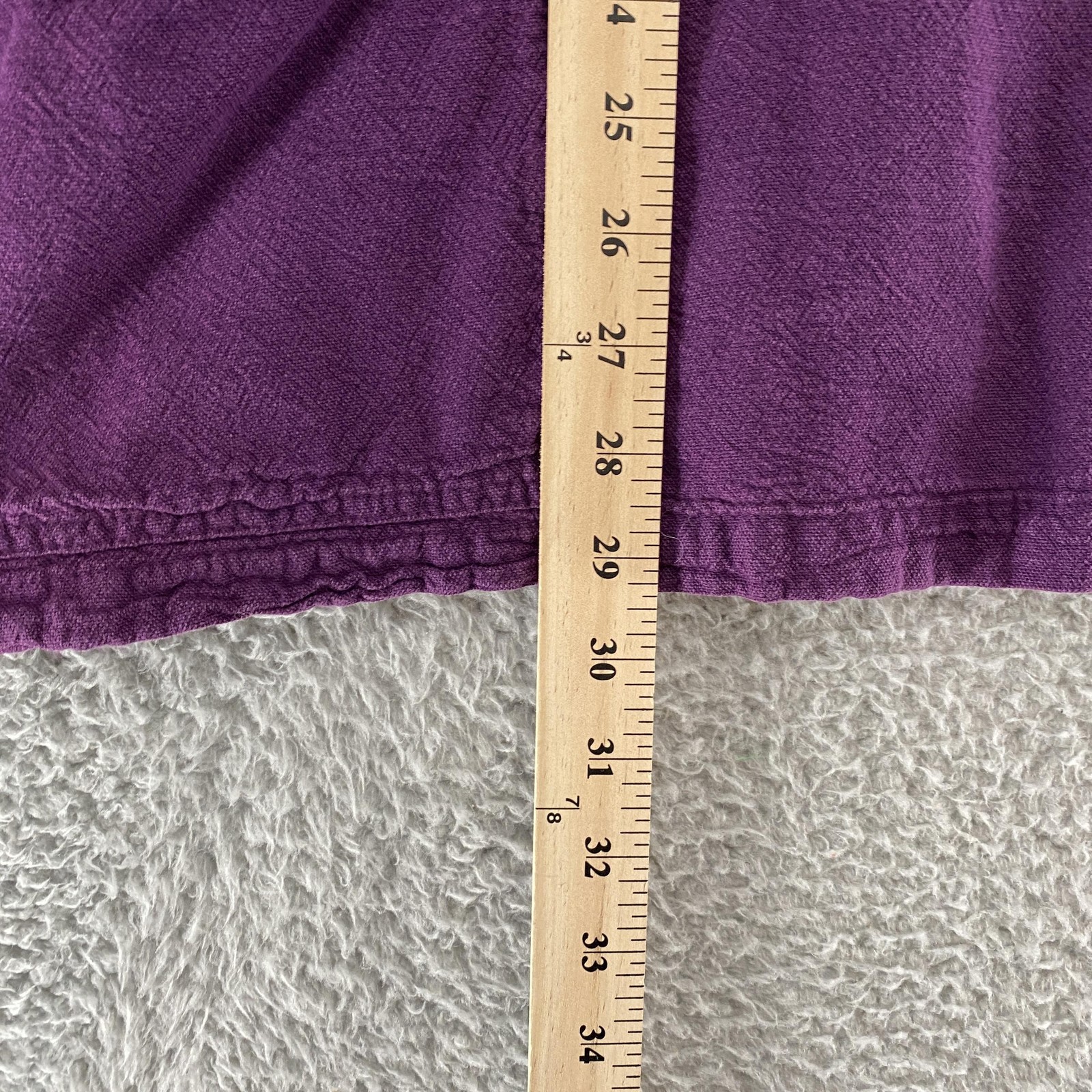 Brie Kriebel Shirt Womens 2XL Purple Quilted Leaf Patchwork Art Top Cotton