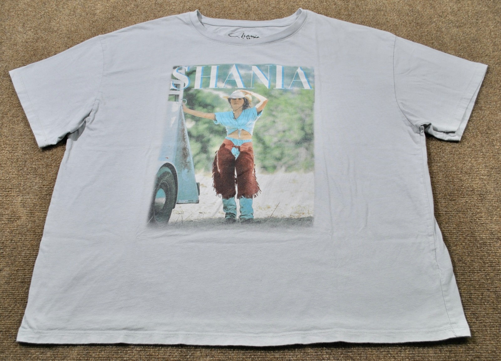 Shania Twain Country Music Tour Band Album Artist T Shirt Size Women’s X-Large