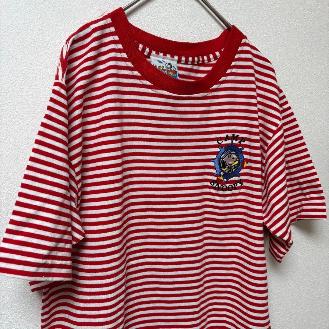 Peanuts Snoopy CAMP SNOOPY Vintage T-Shirt Made in USA M Excellent Condition