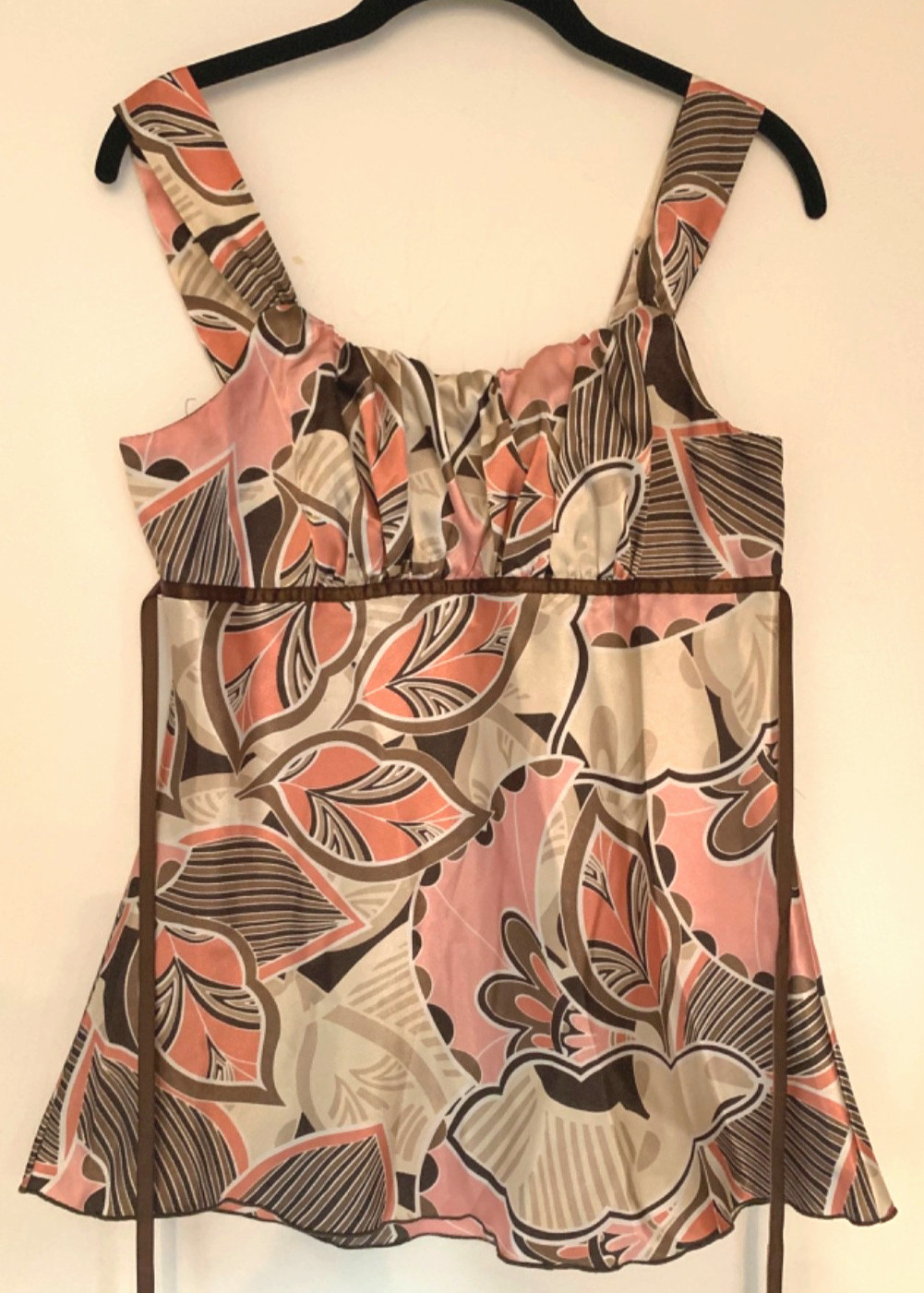 Vintage BCX Camisoles Tank Top Blouse, Size Large, 90s, 2Yk, Made in USA