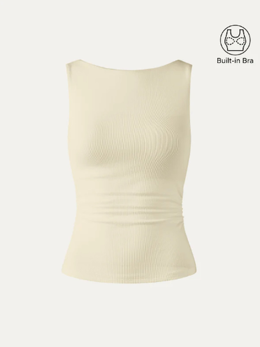 OGL Elastic Open Back Bra Tank, US Stock, No Import Fee