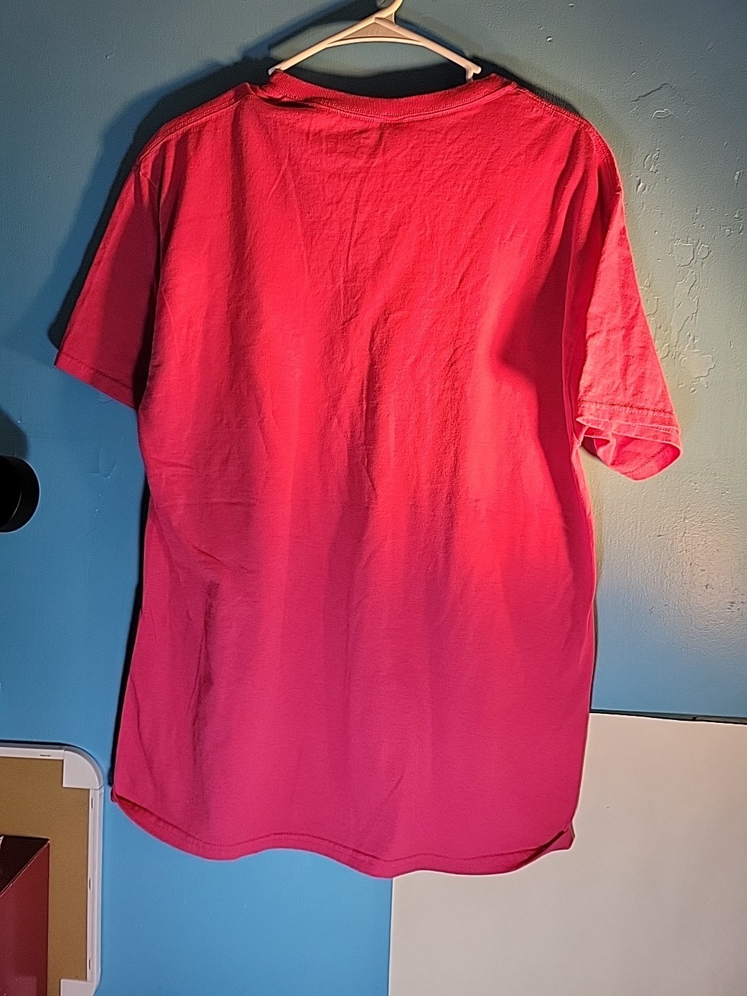 Jerzees Dri Power Womens Hot Pink Short Sleeve T Shirt Size L