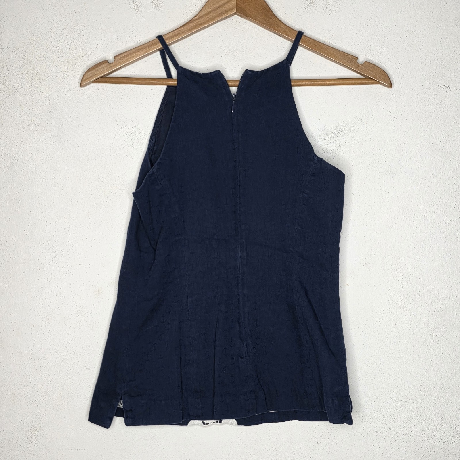 Lilly Pulitzer Annabelle Top In True Navy Blue In Size 0