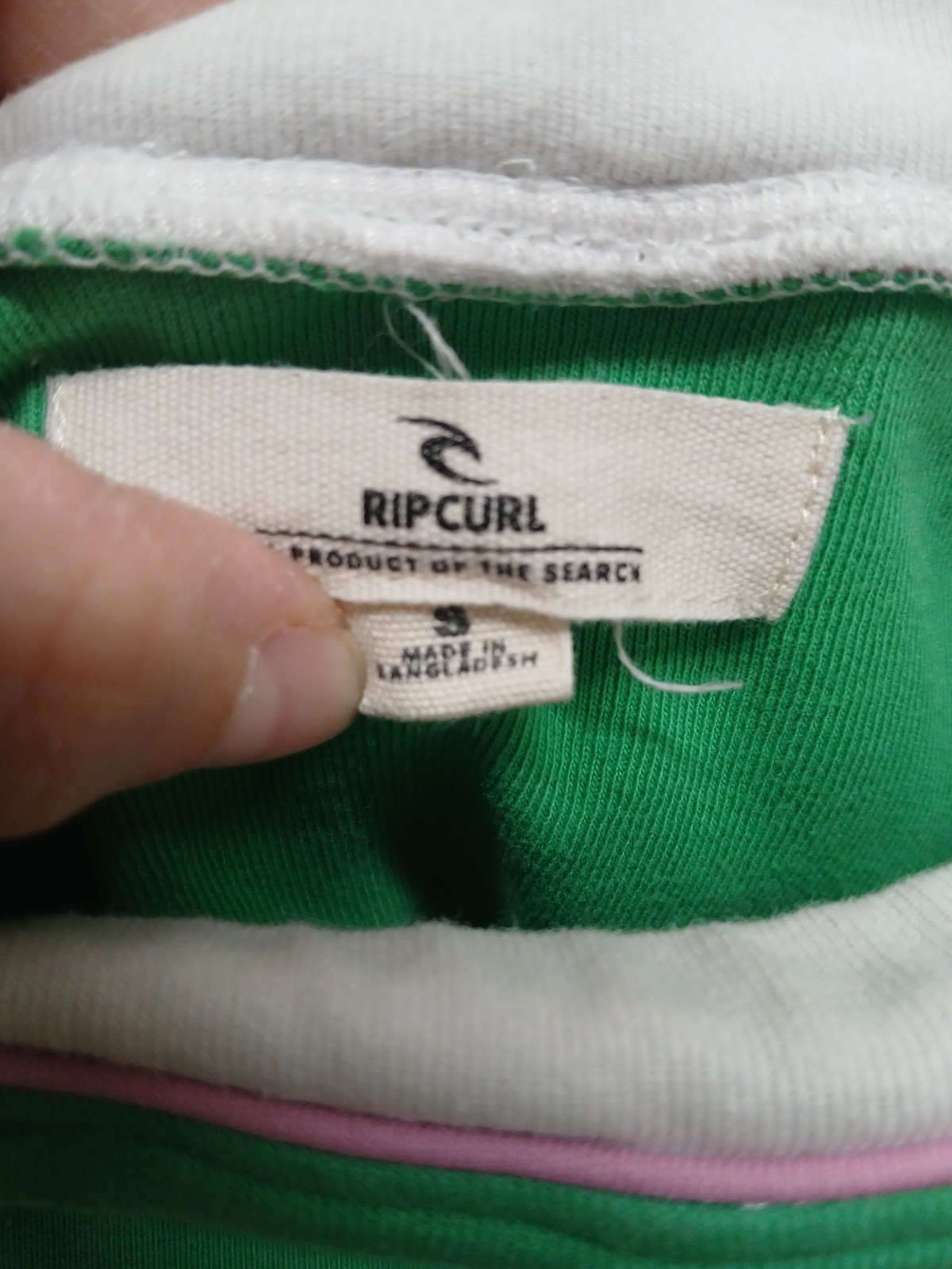 Rip Curl Green Solid Strapless Spaghetti Strap Camisole Tank Top S Cotton