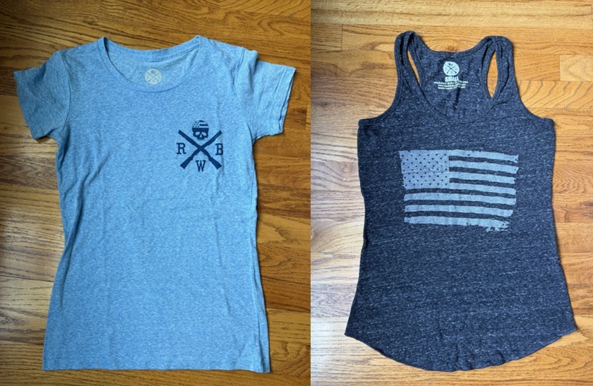 Red White Blue Apparel Womens T-Shirt & Tank Combo Small