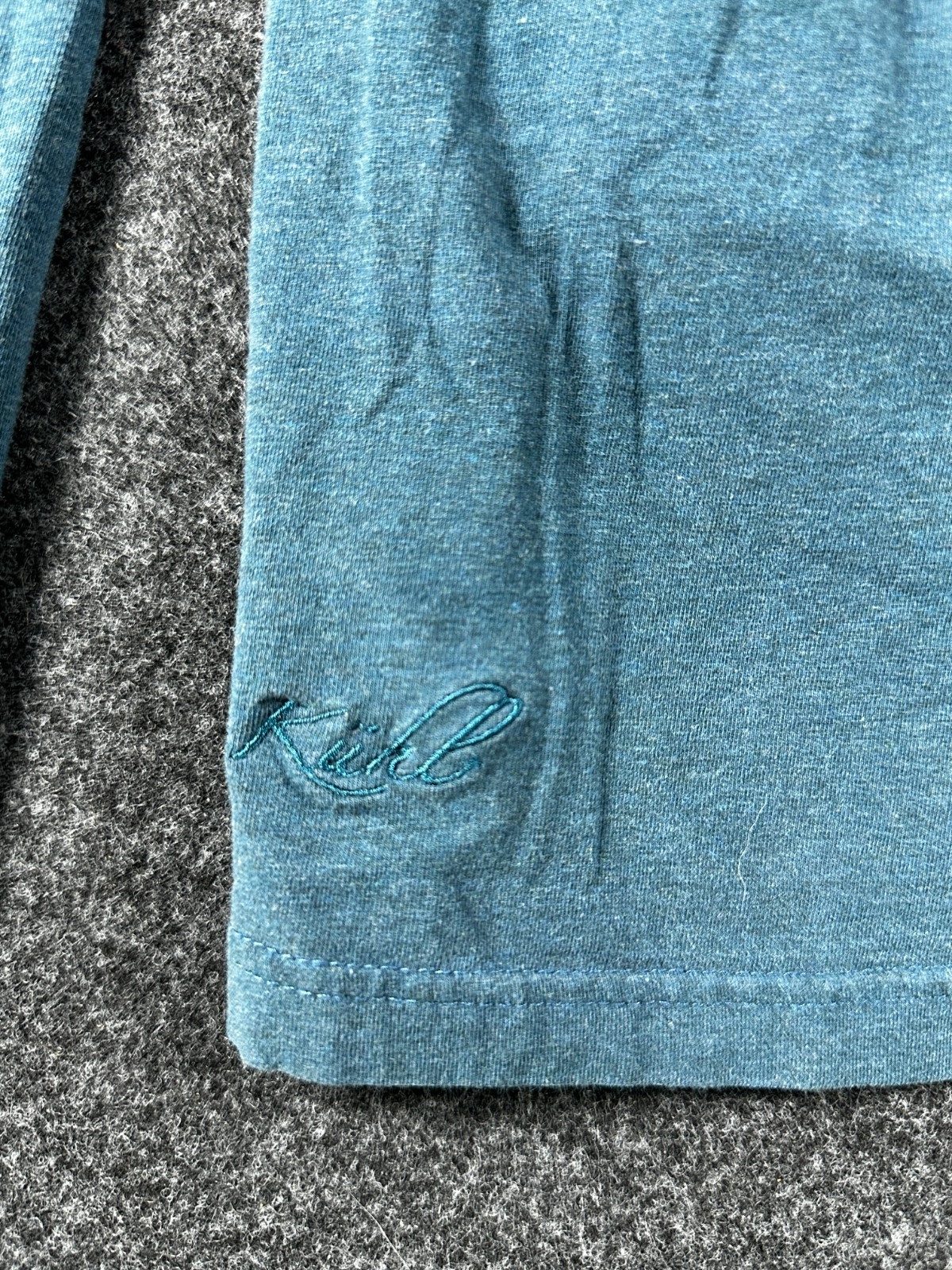 Kuhl Gorpcore Faux Wrap Top Women Sz Med Athleisure Outdoor Chic Organic Cotton