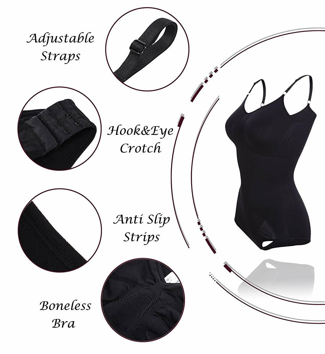 Fajas Colombianas Para Mujer Body Shaper Levanta Cola Fajate& Panty Con Brassier