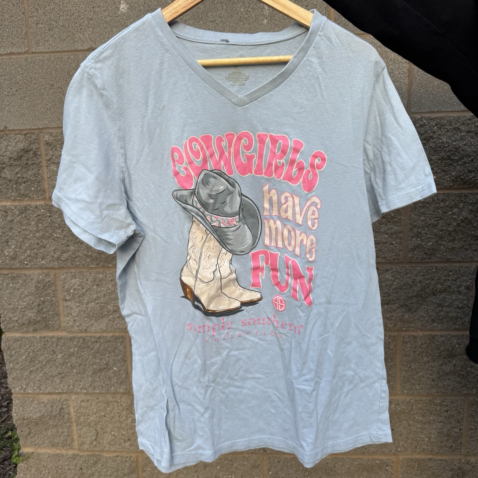 Women’s Simply Southern Cowgirls Have More Fun T-Shirt XL