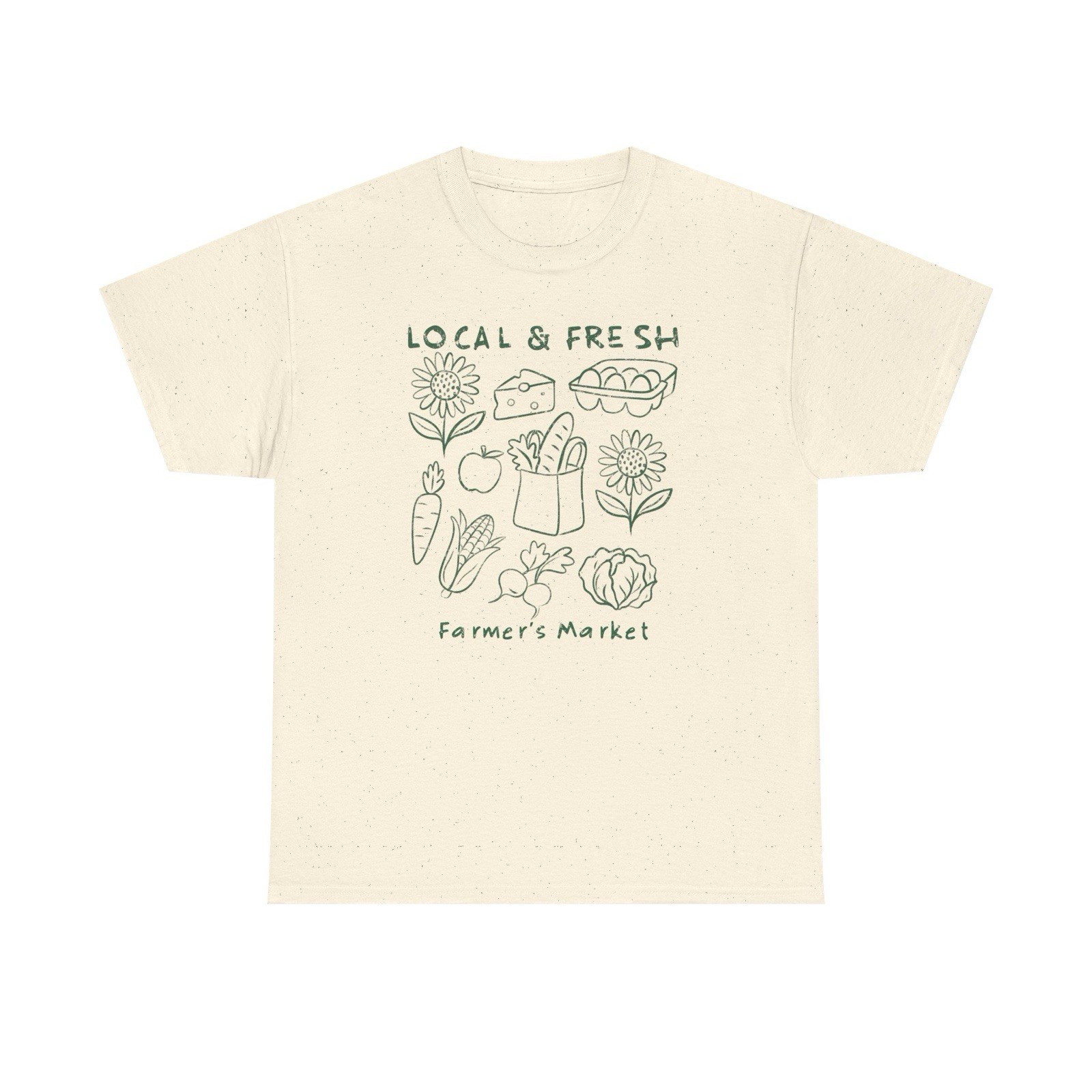 Retro Veggie Design Unisex T Shirt S,M,L,XL,2X,3X