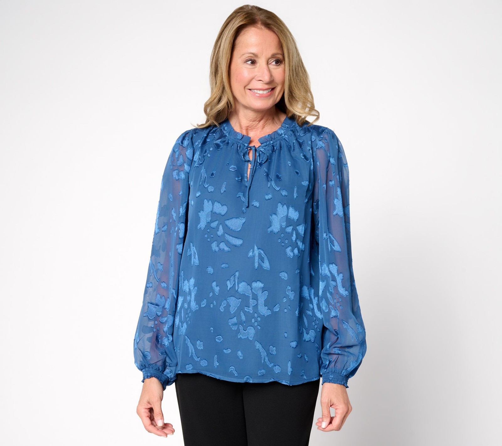 nicole by Nicole Miller Women’s Top Sz L Make Your Selection: Burn Blue A728792