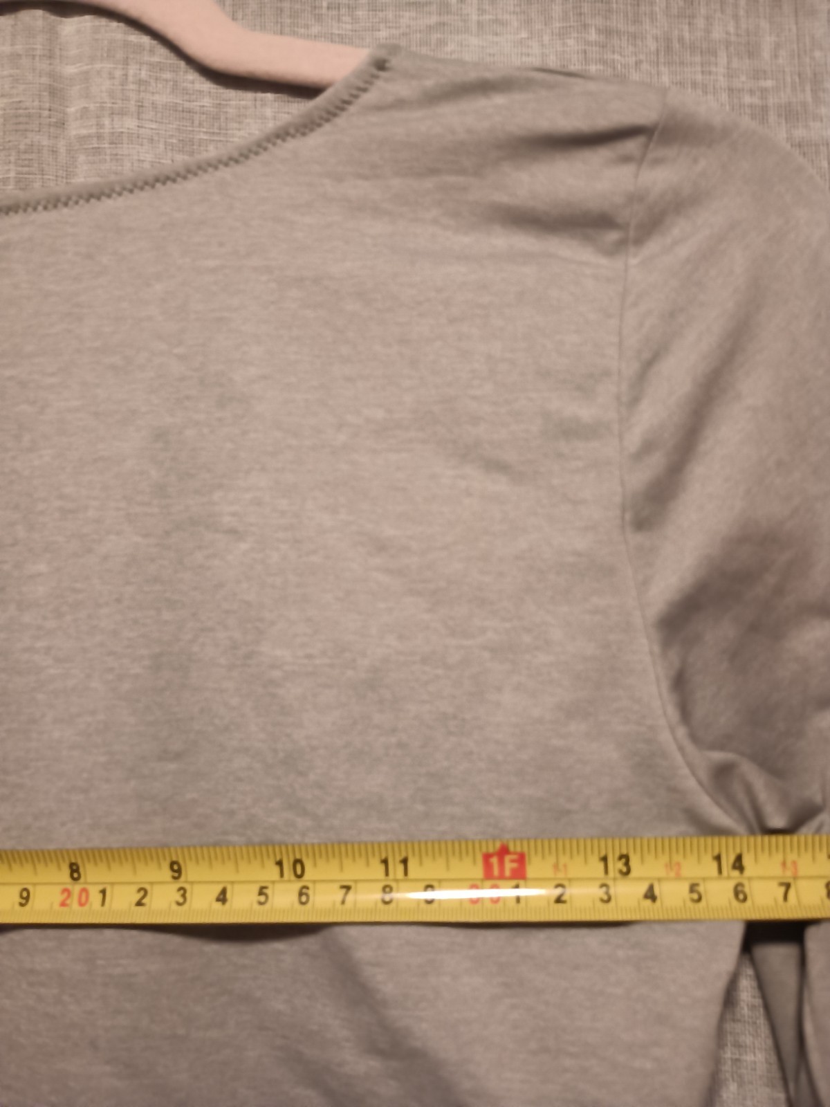 Flexees Maidenform Top Womens Tag S Fits L Taupe Shapewear Stretch 3/4 Sleeve