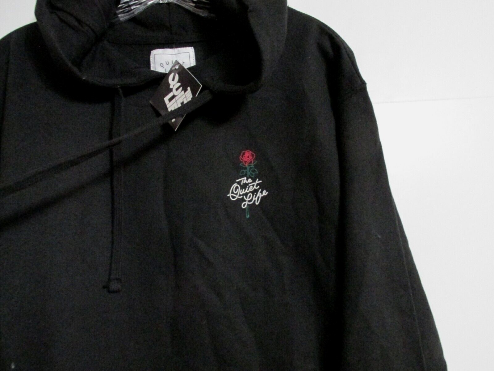 NEW Women’s Quiet Life Rose Hoodie Black Size Medium