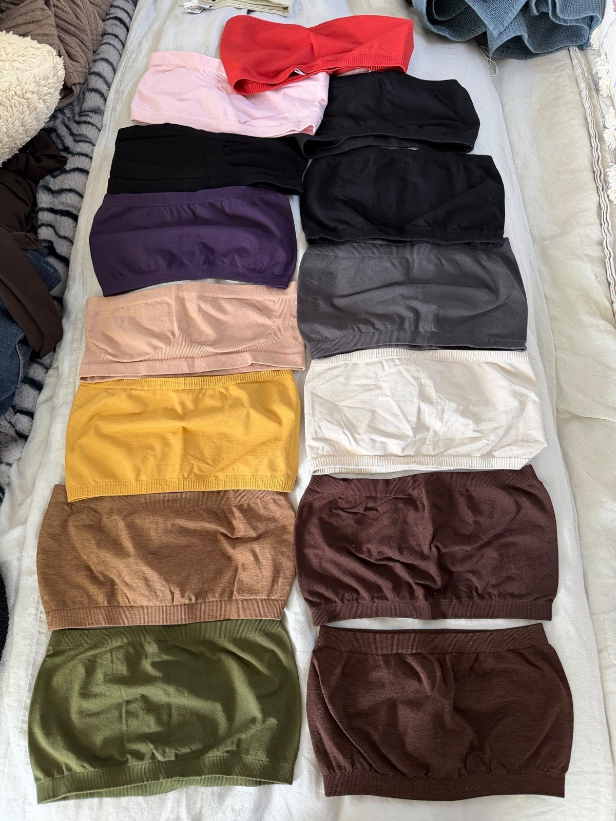 Huge Lot Of Bandeau Tops Cosabella Idean Smooth & More