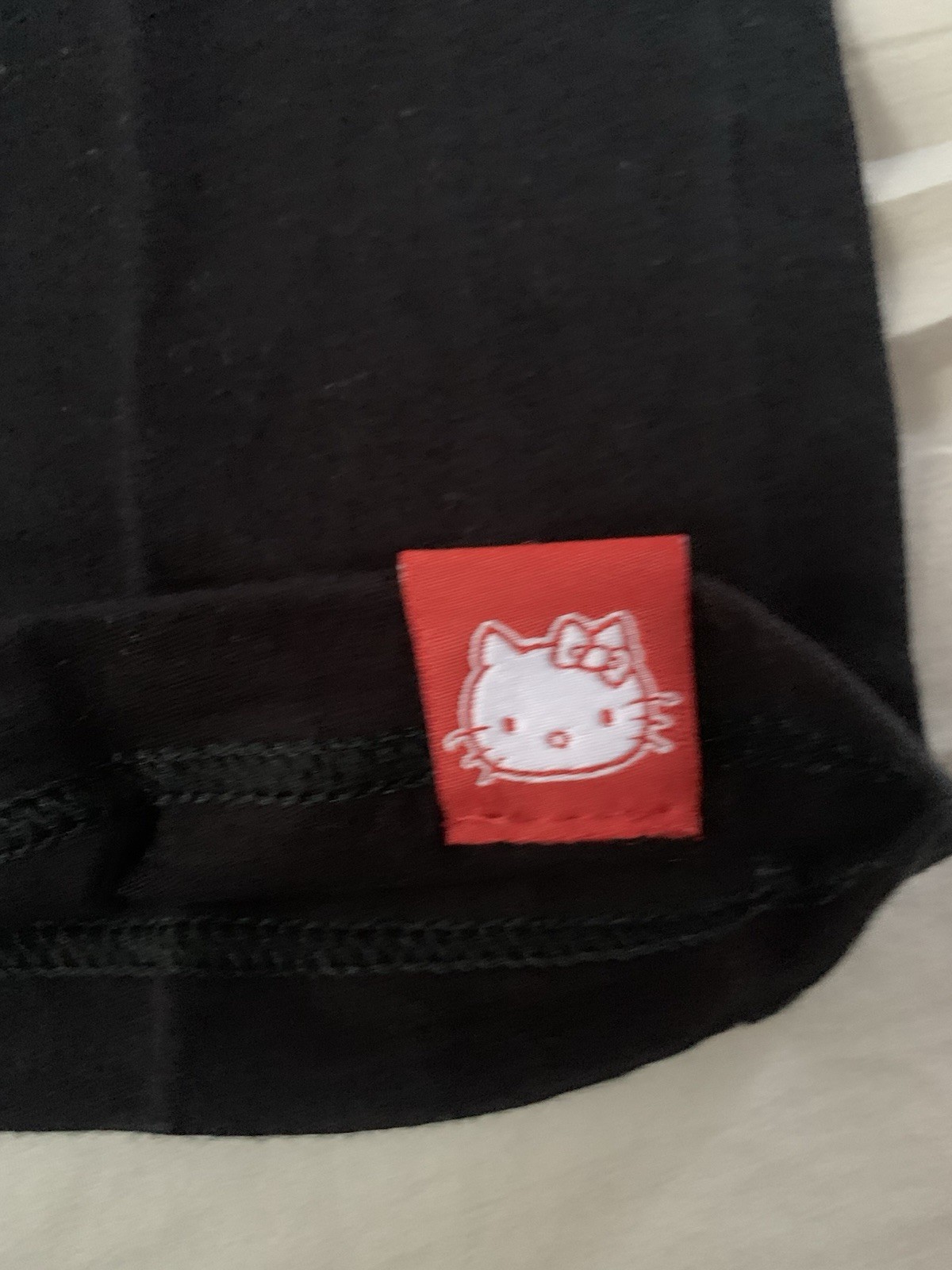Johnny Cupcakes X Hello Kitty Collaboration- Skeleton Kitty Tshirt- Medium