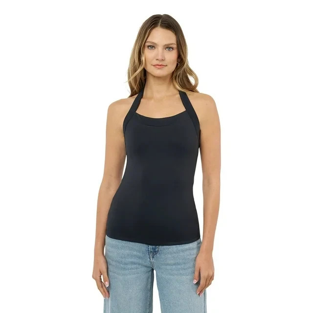 Edited by Remi Bader Women’s Halter Top Size XL Black
