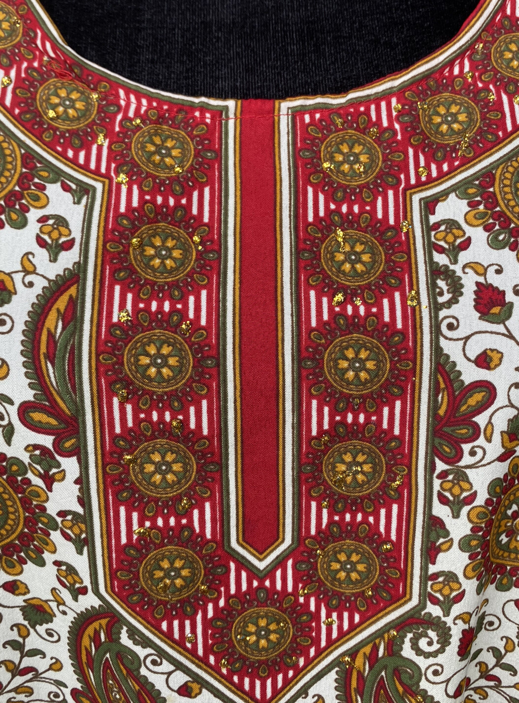 SANTE Tunic One Size Short Kaftan Kimono Multicolor S M L XL Excellent Condition