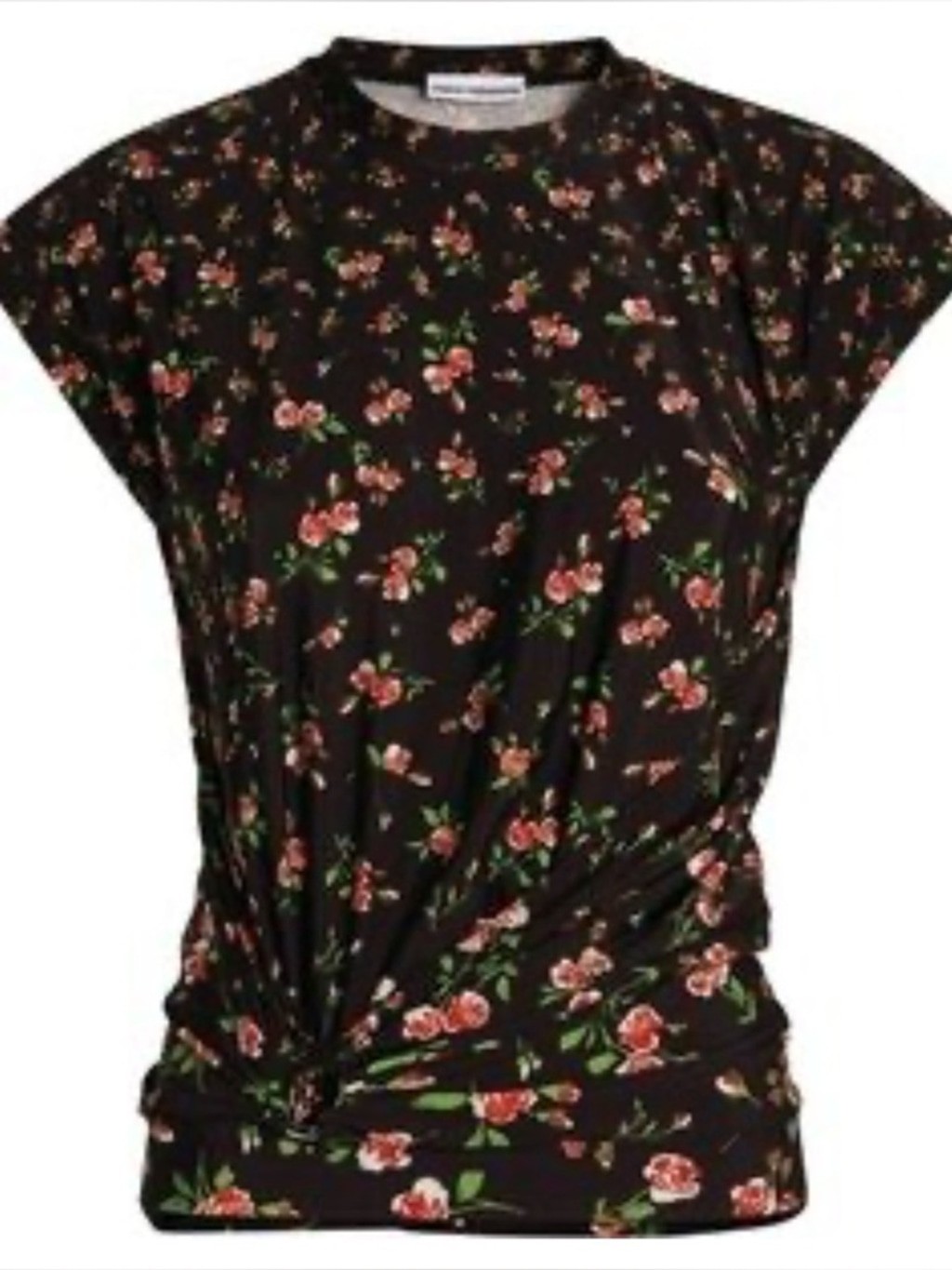 Paco Rabanne Floral Twist Top | size 38 | EUC
