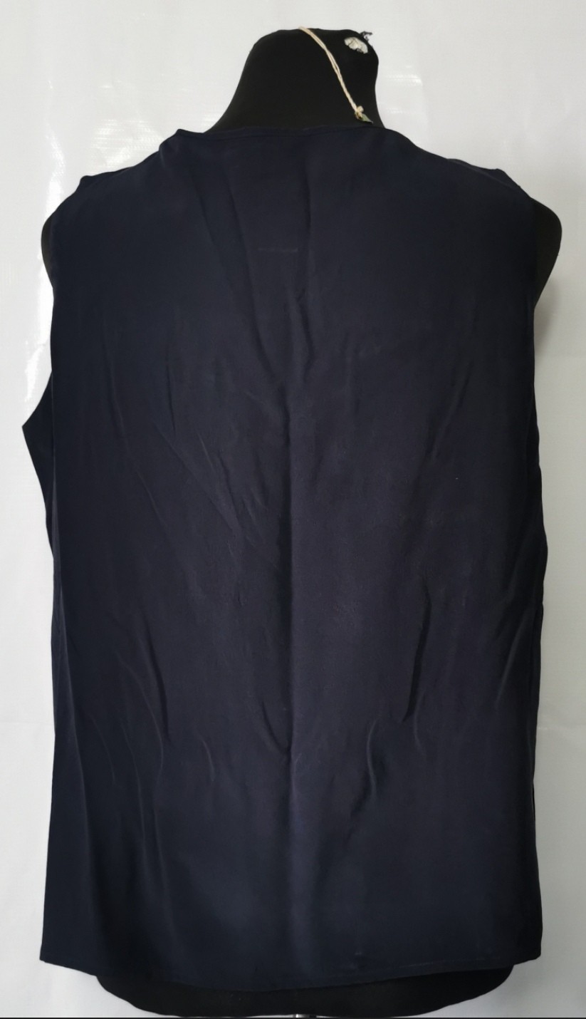 Norton Mcnauchton Silk Blouse Vtg Used In Good Condition 100% Silk Size:M