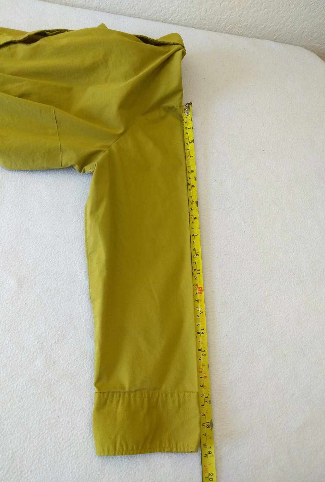 New York & Company Women’s Size Medium Green Career Button Shirt Blouse Top