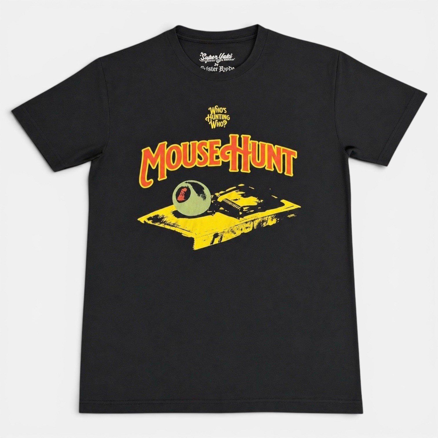 Super Yaki Mouse Hunt T-shirt Movie Inspired Graphic Print Womens Size M