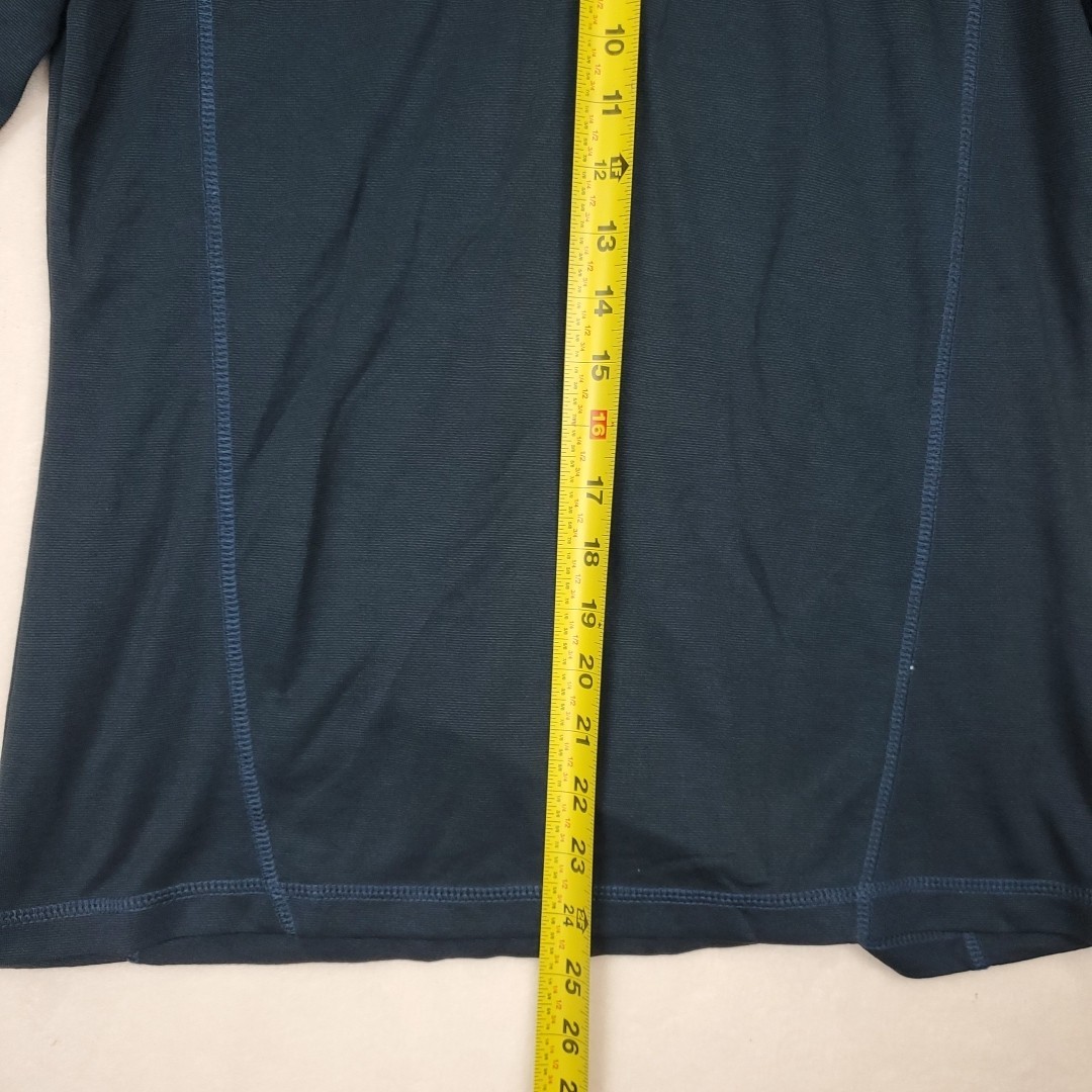 Storm Creek 1/4 Zip Bamboo Blend Navy Blue Womens M Top Hiking Outdoor Gorpcore