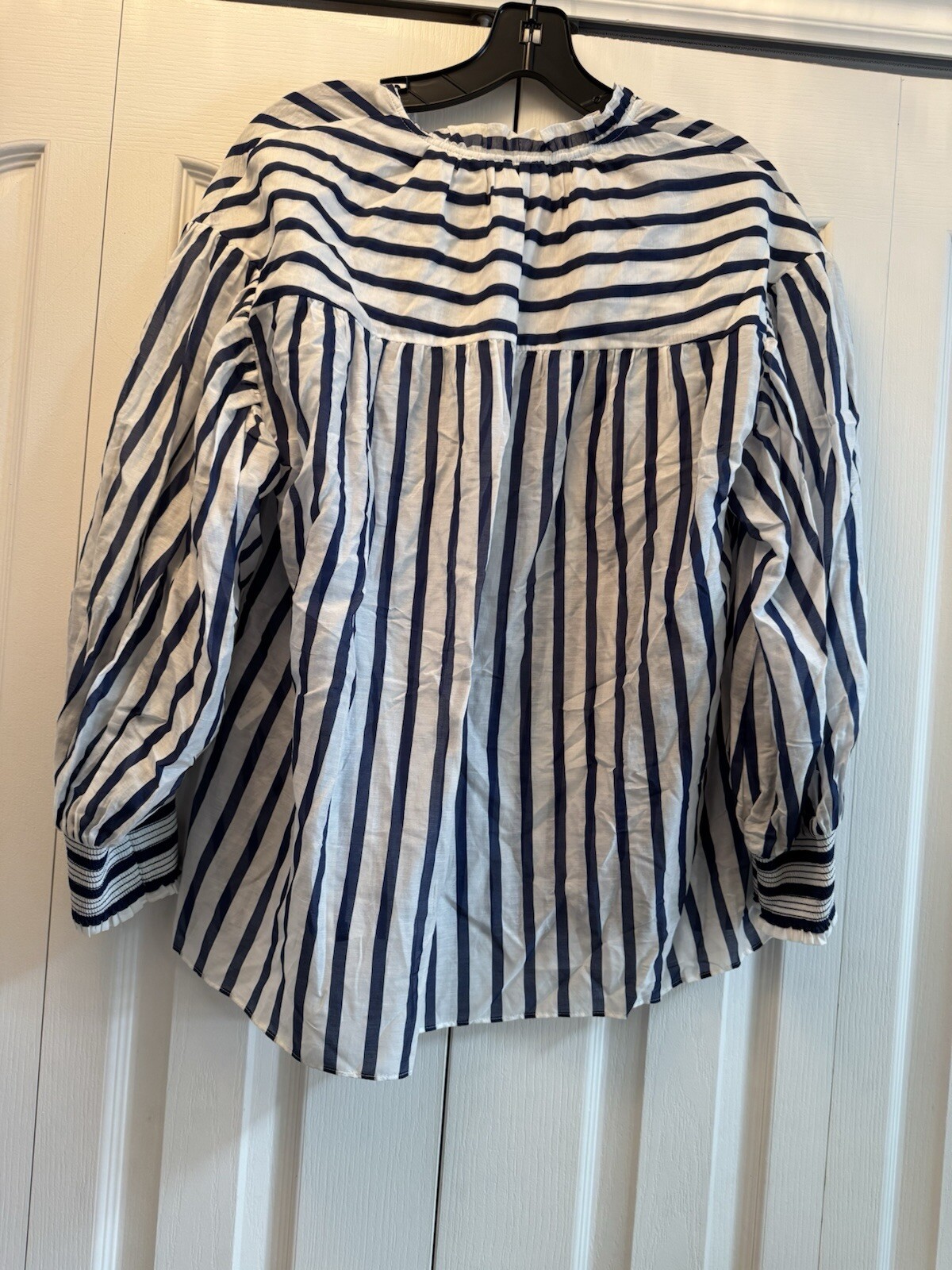 Alice + Olivia Julius Striped Cotton-Blend Tunic Women,size Small $275 NWT