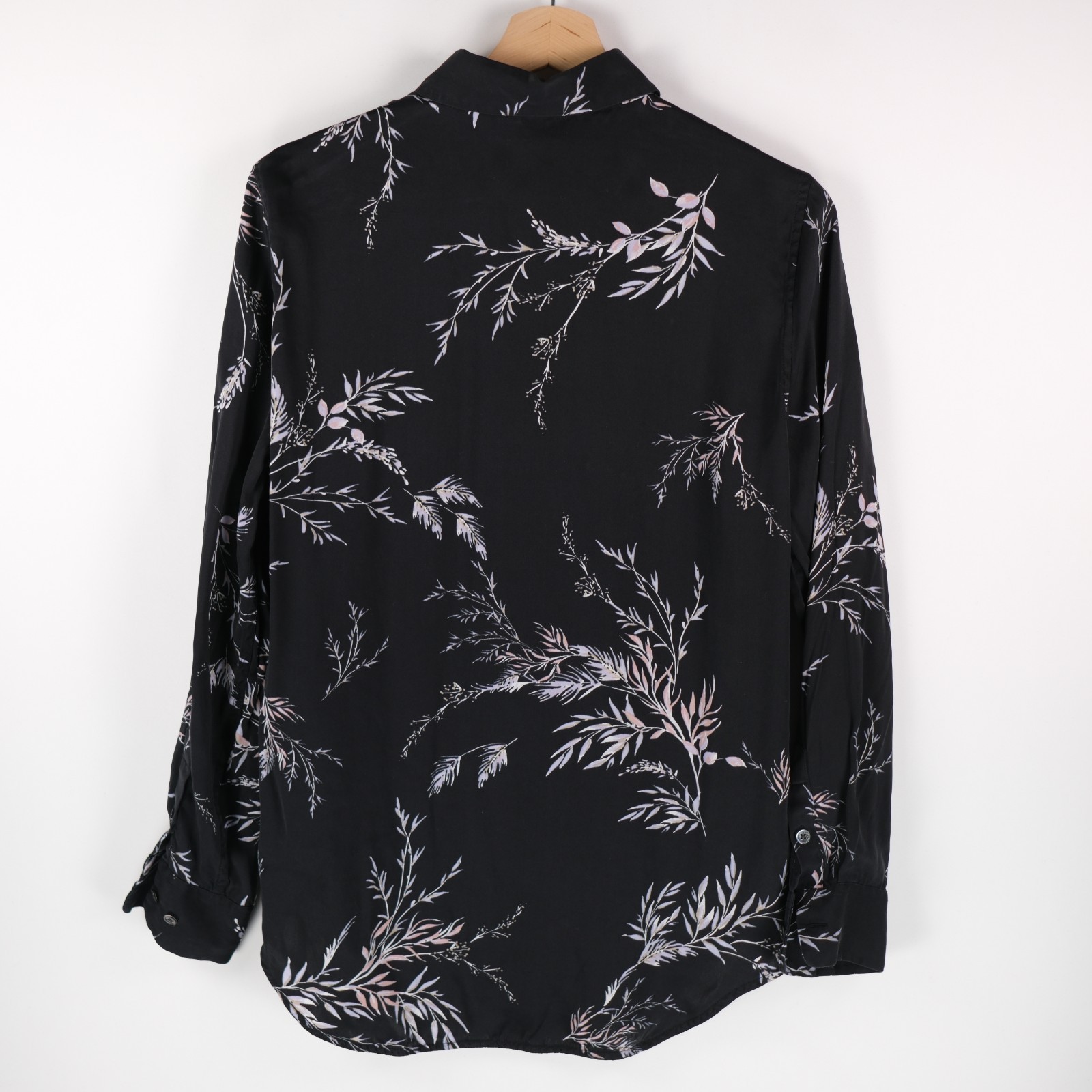 Equipment Femme Floral Silk Blend Shirt Size M
