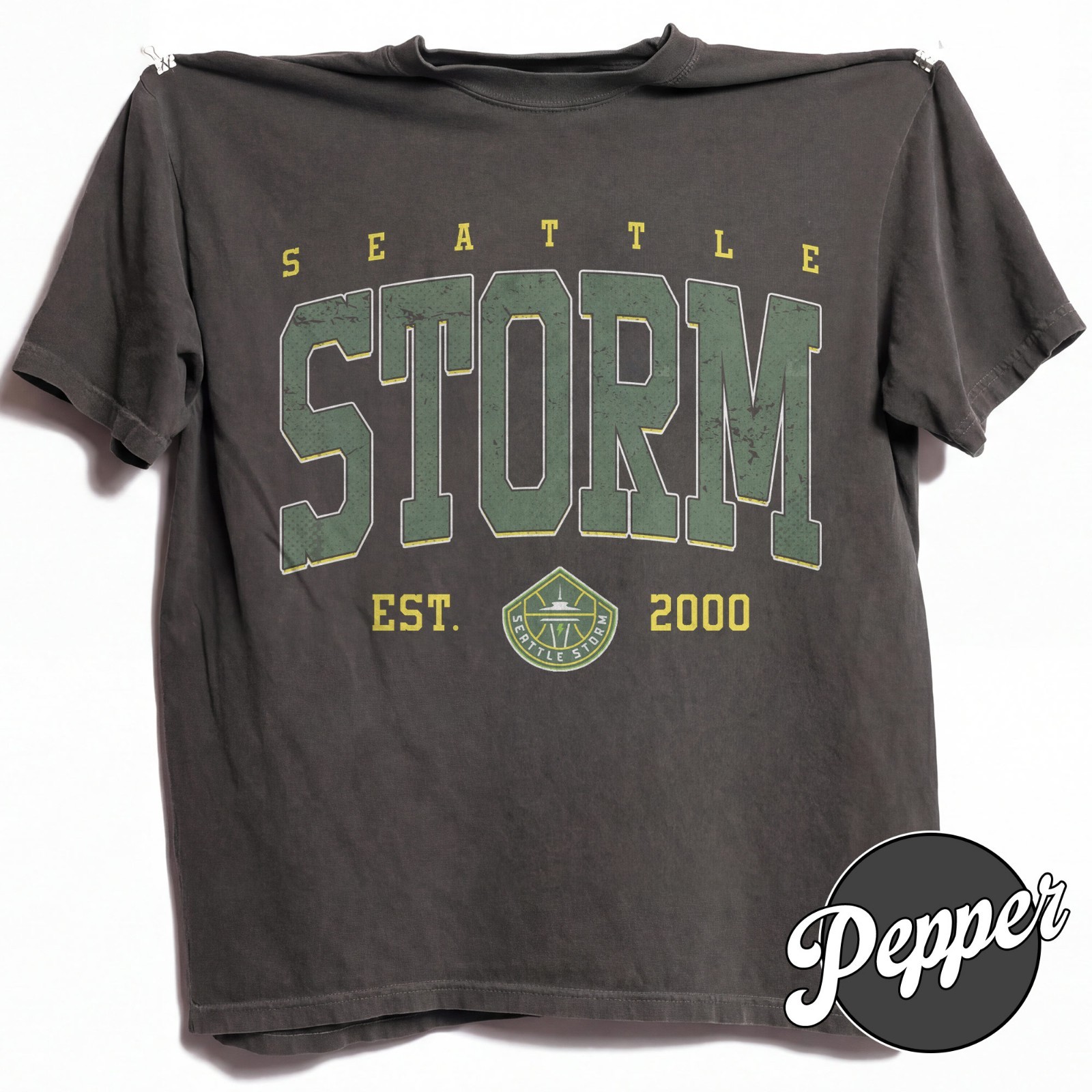 Seattle Storm Wommen Basketball Team Est 2000 Vintage Comfort Colors Shirt