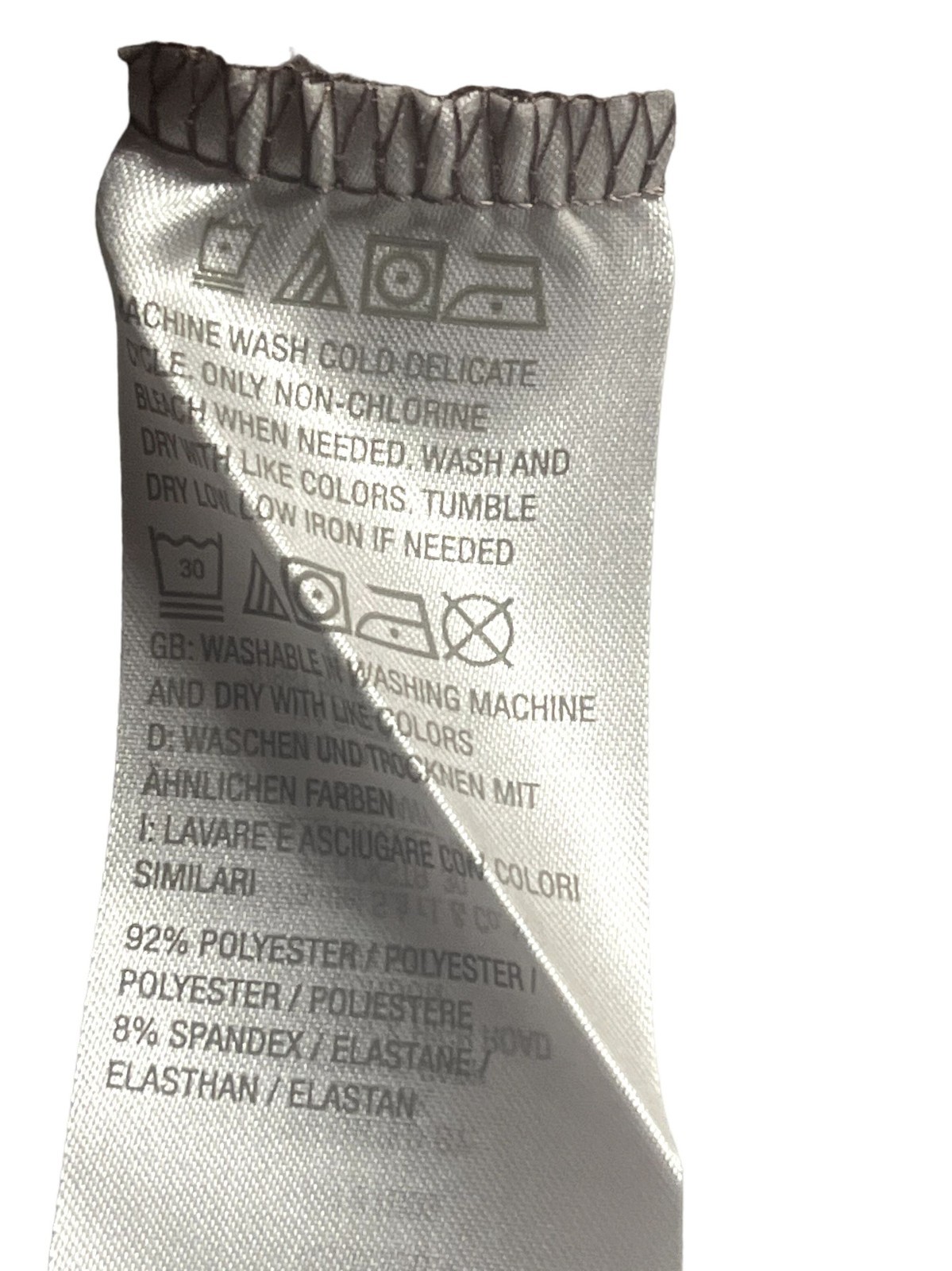 AnyBody Lush Jersey Set of 2 Tees Persimmon/Smoke Large A598320