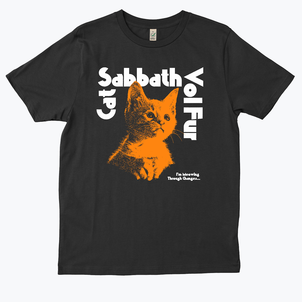 cat sabbath Original T-shirt, pure cotton T-shirt