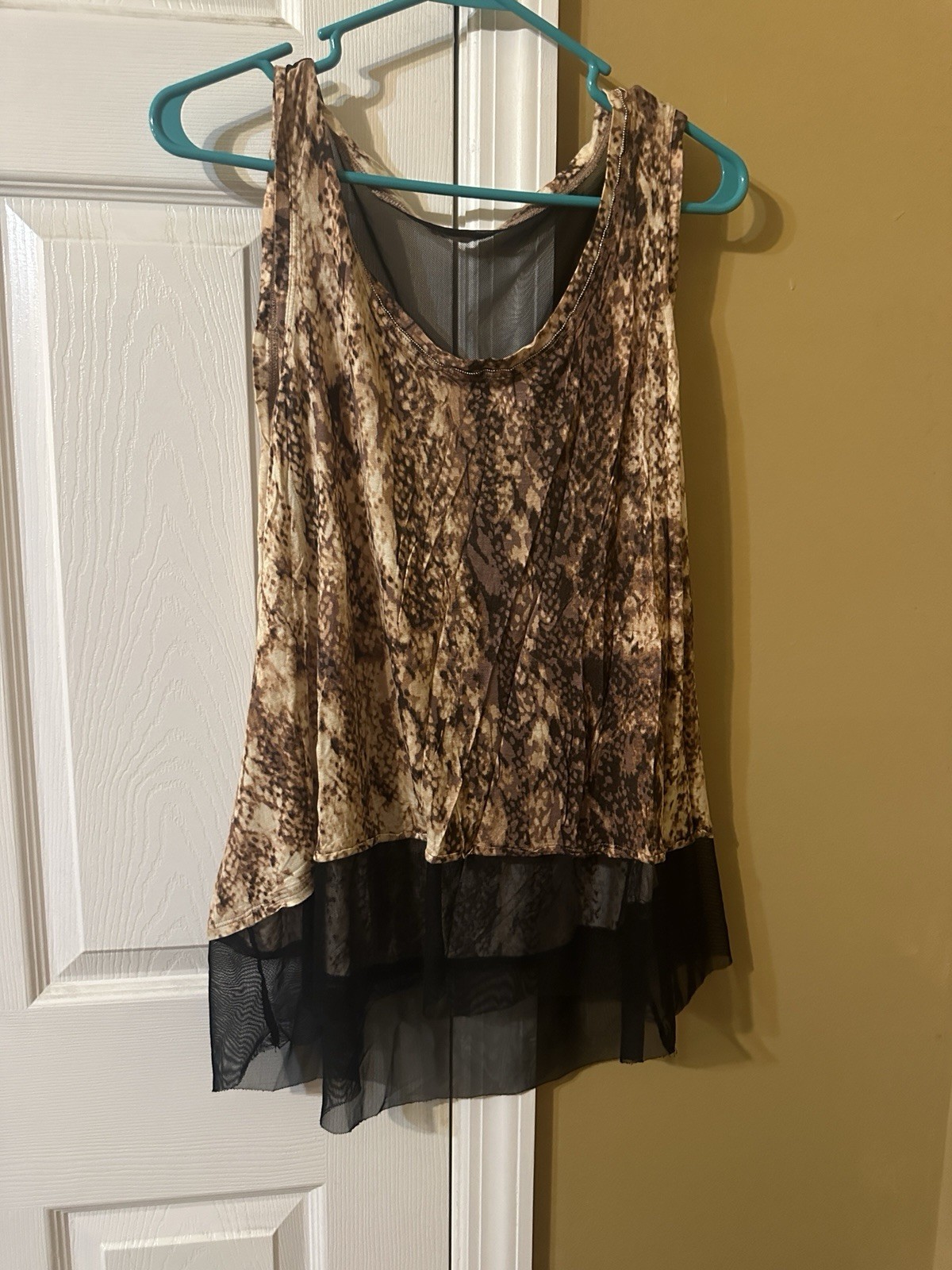 JENNIFER LOPEZ FLOWY TANK TOP SIZE XL