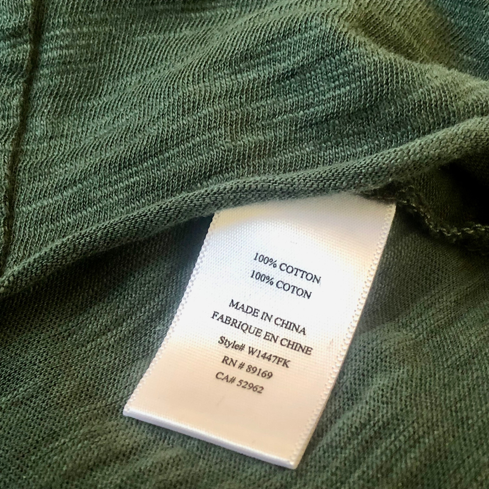 GENERRA Sleeveless Top Button Detail Green Rolled Hem Womens Size Small