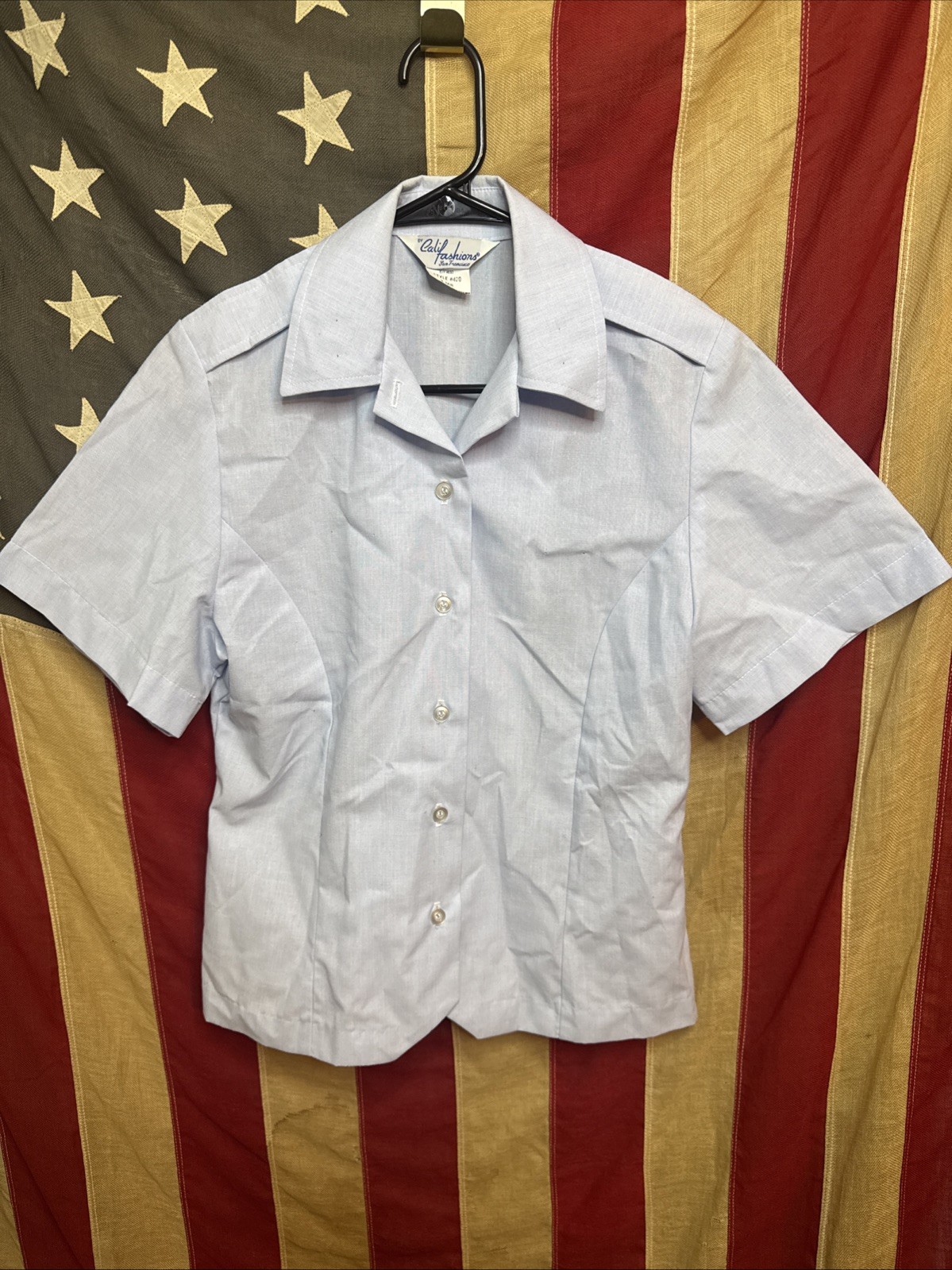 2 MR US AIR FORCE USAF SHIRT WOMEN’S SHORT SLEEVE SERVICE DRESS BLUE F921