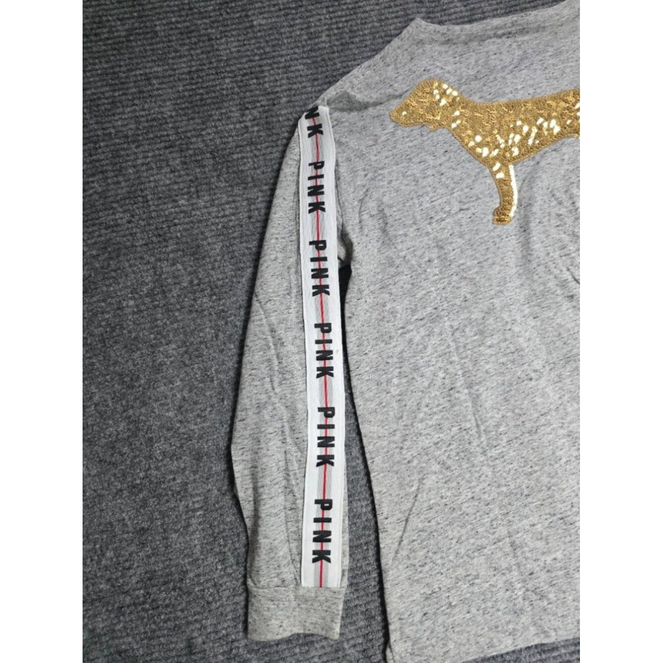 Heather grey with black speckled (Small) Heather grey with black speckled flecks