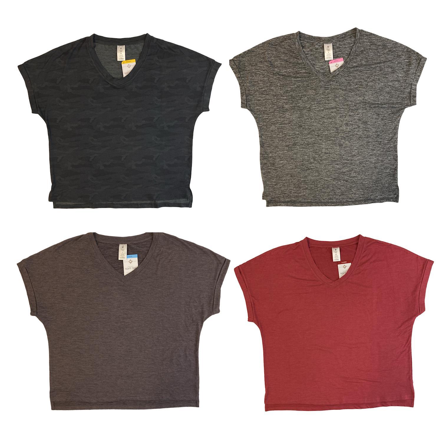 Member’s Mark Women’s V-Neck Favorite Soft Stretch Tee