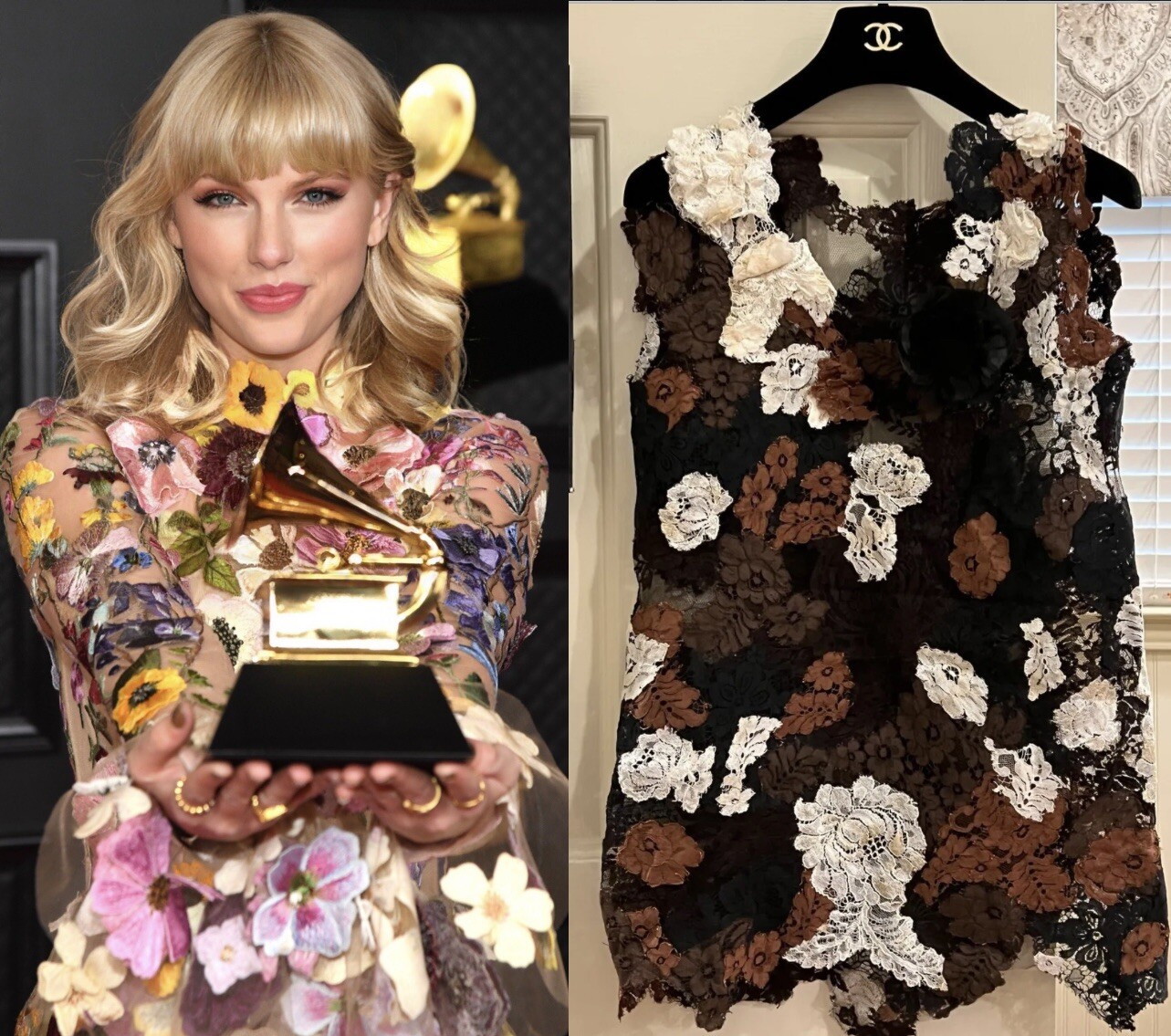6K Dolce & Gabbana 3-D Flower Lace Top 40 42 4 6 Shirt Blouse Jacket Vest S M