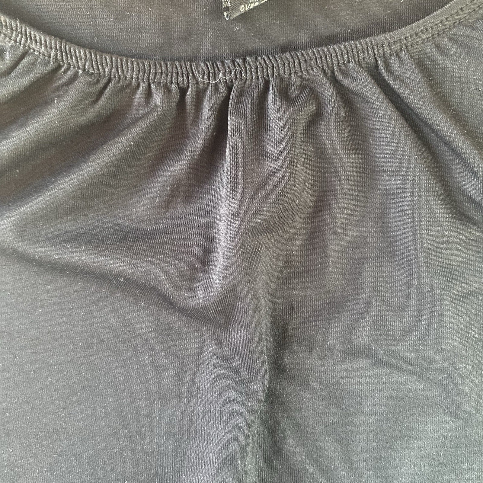 The Limited Vintage Y2K Black Sleeveless Shell Top Made In USA Size Small