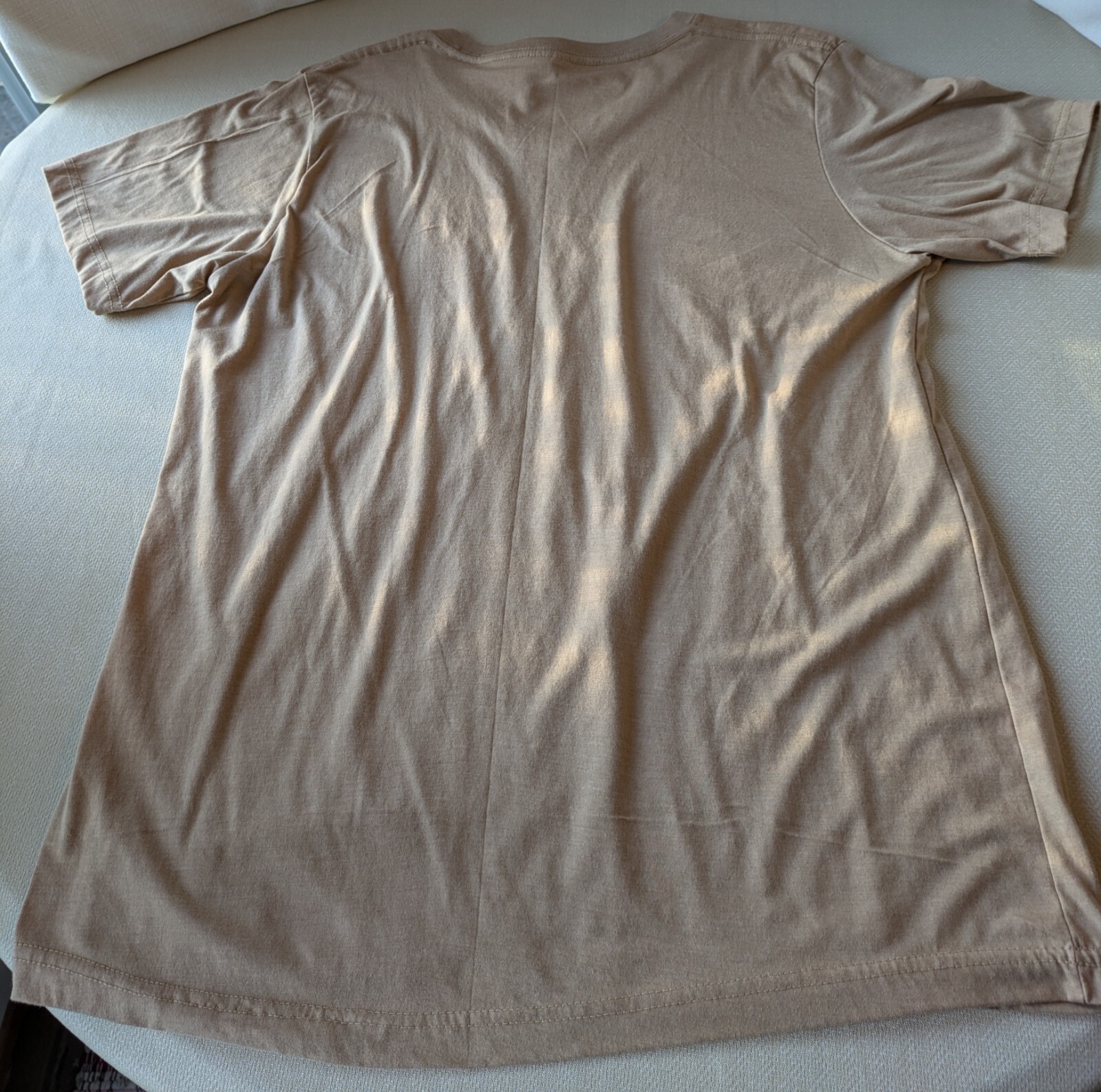Apparel Religious Womens T-Shirt “Sisters in Christ are Sisters for Life” Tan XL