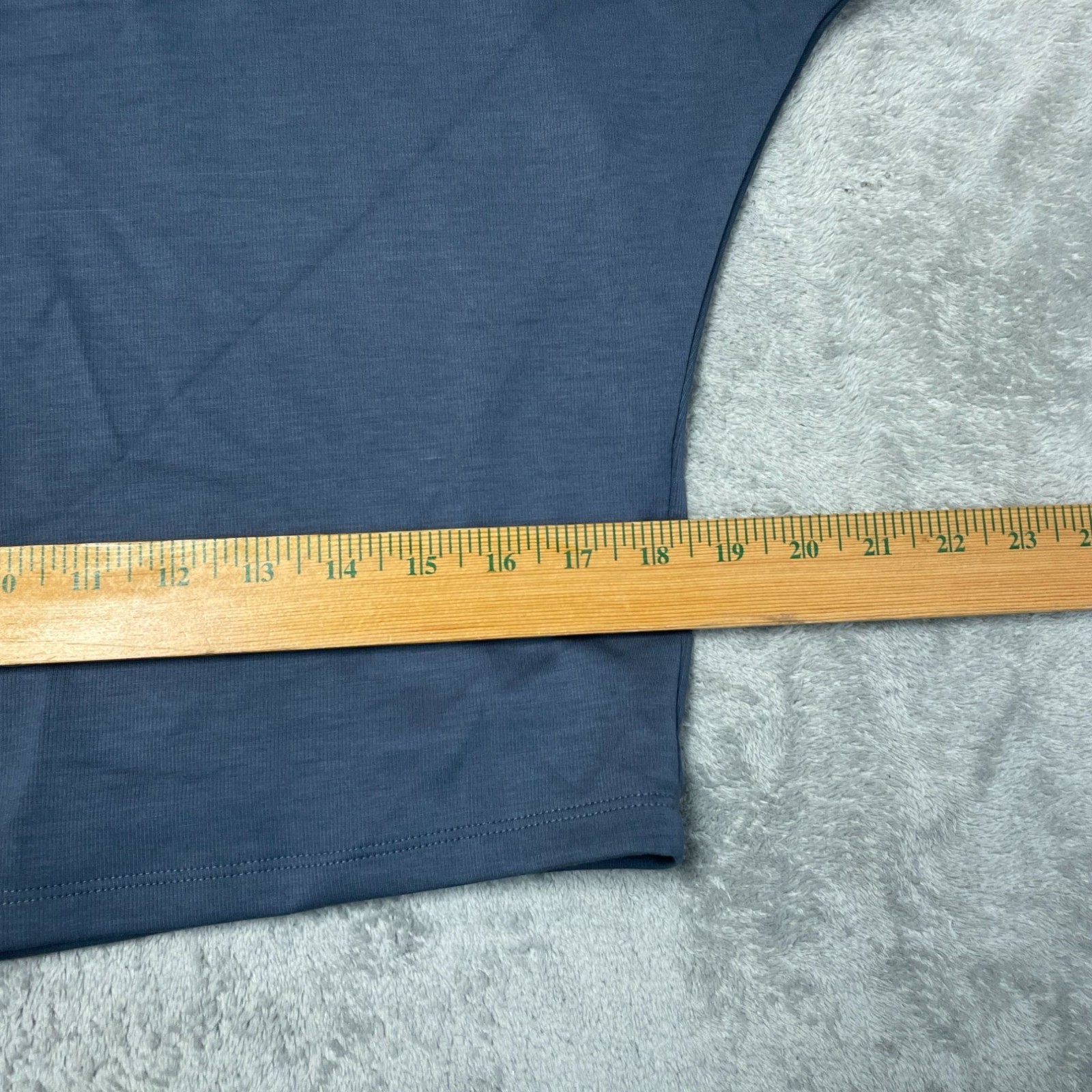 NWT 32 Degrees Cool Women’s S Dark Gray/ Blue Short Sleeve Relaxed Top C0427