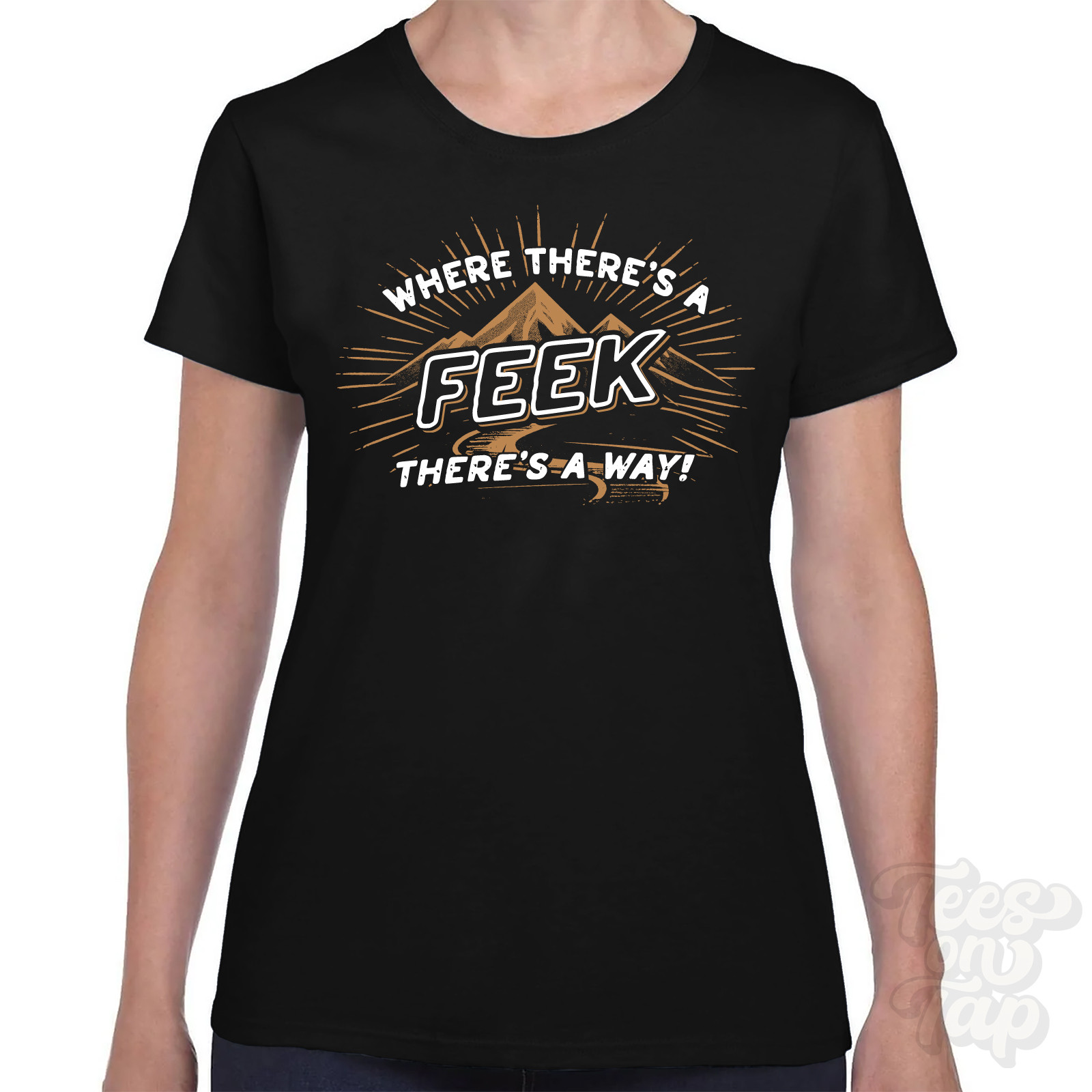 WHERE THERE’S A FEEK… T-SHIRT name surname funny family gift idea