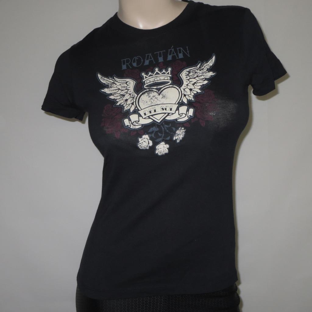 Roatan Bay Islands Honduras Womens XS Del Sol Sun Color Changing Shirt SCUBA