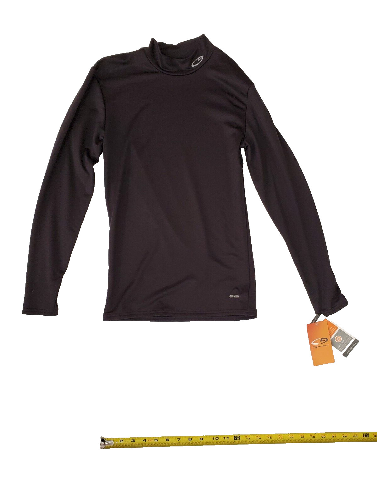 Champion Small NWT Long Sleeve Duo Dry Power Core Black fall spring winter women