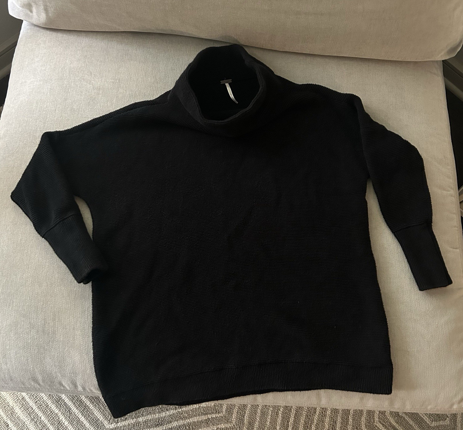 Black Free People Ottoman Slouchy Tunic – size Small