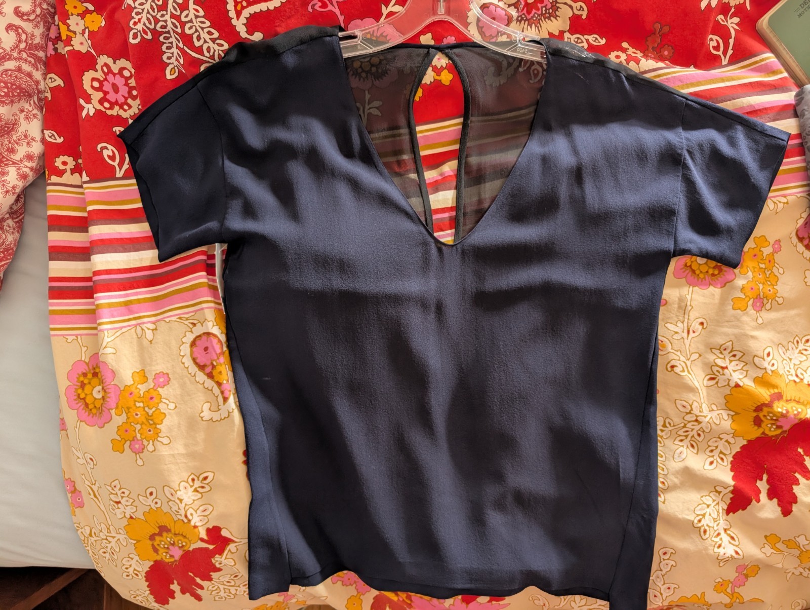Aritzia Silk Crepe Blouse